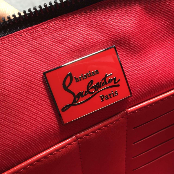 クリスチャン ルブタン コピー Christian Louboutin Peter Pouch クラッチバッグ Etain 2016年春夏新作 1145048-0001-CM57